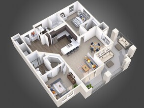 2 BED/2 BATH 348 floor plan